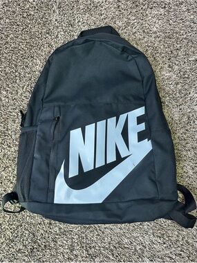 Nike Elemental Backpack School Gym Book Bag Black Hiking Travel